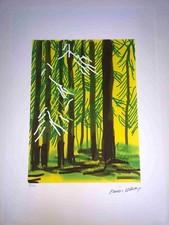 David Hockney Lithography off