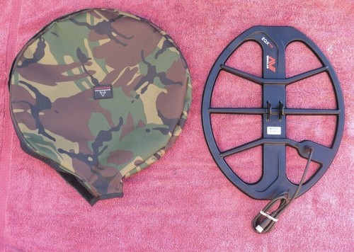 Metal detector coil cover - metal,