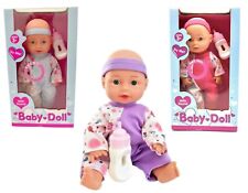 10" Baby Doll With Sounds