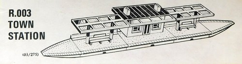 Hornby r003 town station - r003,