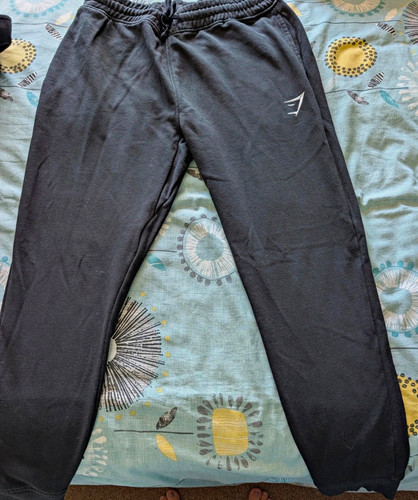 Gymshark men black - black, jogger