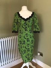 Voodoo Vixen Retro Green Cat