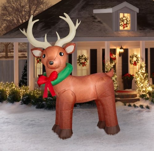 Giant reindeer with - reindeer,