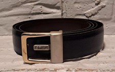 STIHL Black Leather Belt 38"