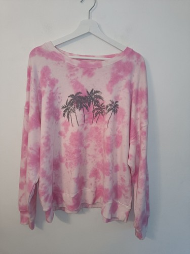 Hush pink white tie - , dye