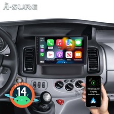 2+64GB Apple CarPlay Android Car Stereo for Vauxhall Vivaro A 2010-2014 Sat Nav