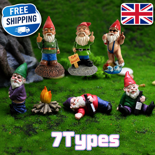 Resin middle finger garden - resin,