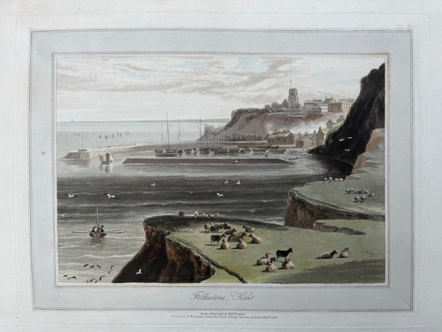 1823 antique print - 1823,