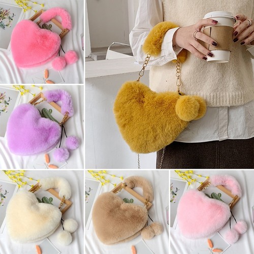 Heart shaped plush - plush, handbag