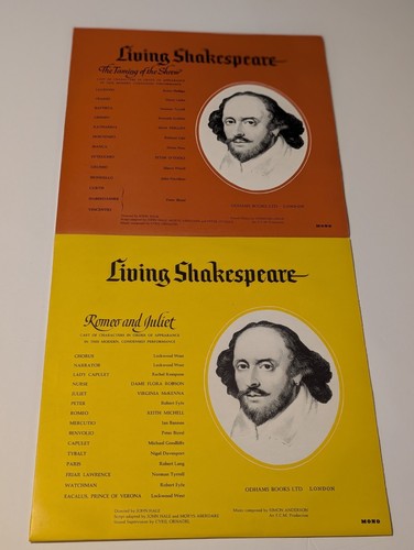 Living shakespeare vinyl lp - vinyl,