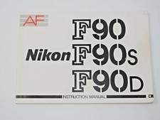 Nikon F90/F90S/F90D Instruction Manual