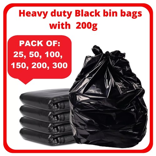 Extra strong heavy - duty, black