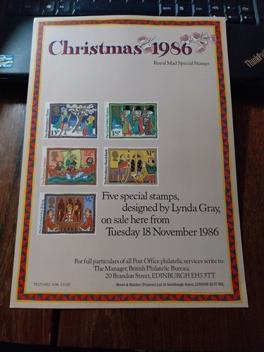 1986 post office poster - post,
