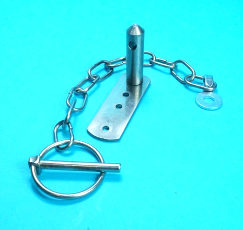Top door receiver linch pin - door, &