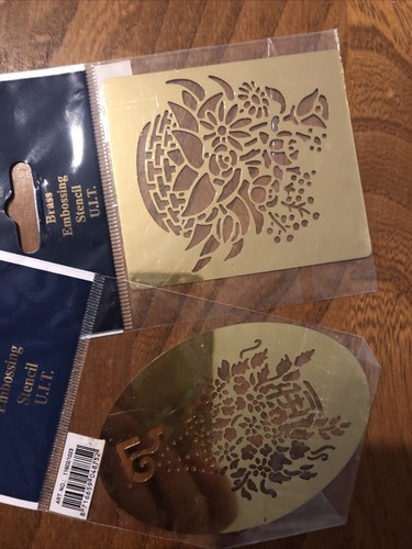 Brass embossing stencils for - stencils,
