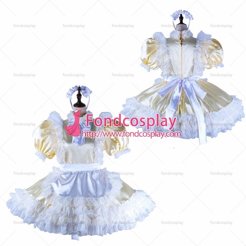 Sissy maid short champagne - sissy,