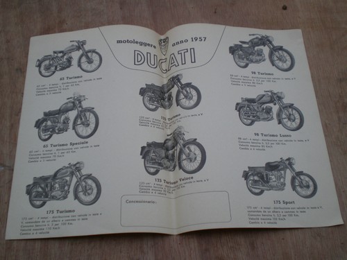 Original ducati 1957 desmo - original,