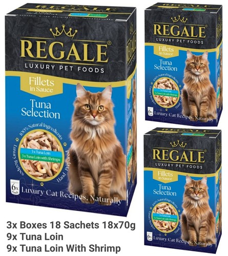 Regale cat food - fillets, in