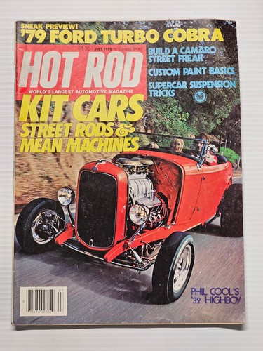 Hot rod magazine july - magazine,