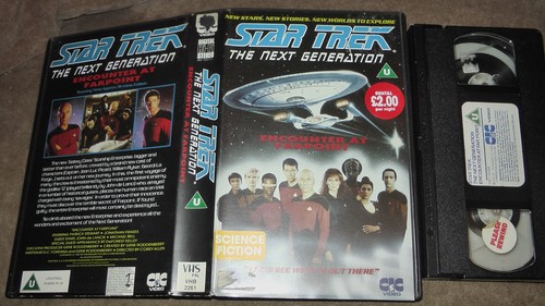 Star trek next generation vhs - star,