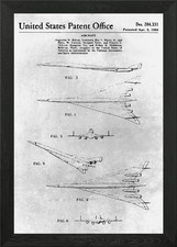 No371 Aircraft Framed Wall Art