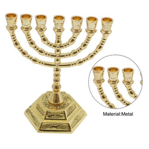 Branch menorah candle holder - 7,
