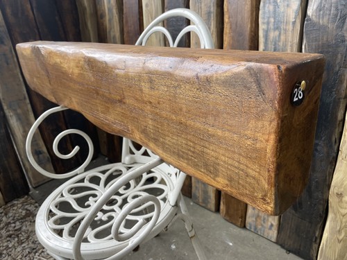 Reclaimed solid wood fireplace - reclaimed,