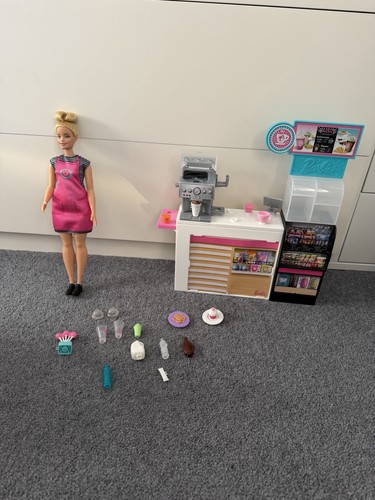 Barbie coffee shop playset - coffee,