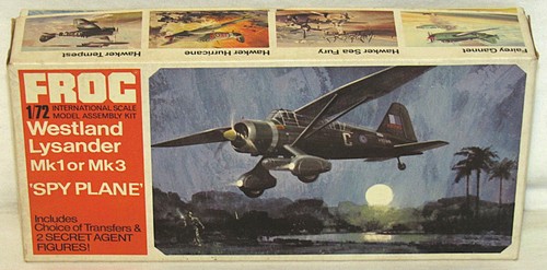 Frog f193 westland lysander - westland,