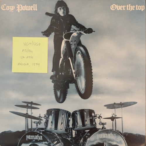 Cozy powell over the - cozy, vinyl