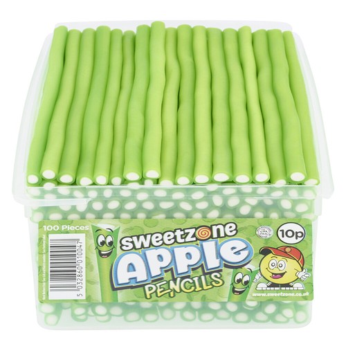 Pencil sweets vegetarian - pencil, apple