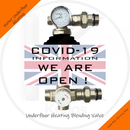Water mixer underfloor heating - water,