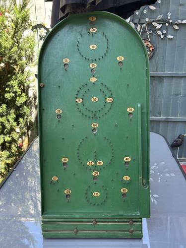 Vintage bagatelle pinball game - bagatelle,