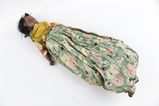 Antique Bisque Head Nightdress Case With Feet 