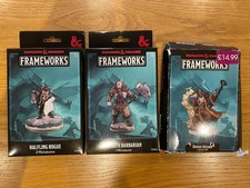Dungeons and Dragons DnD Pathfinder Miniatures Models Frameworks PC Bundle (2)