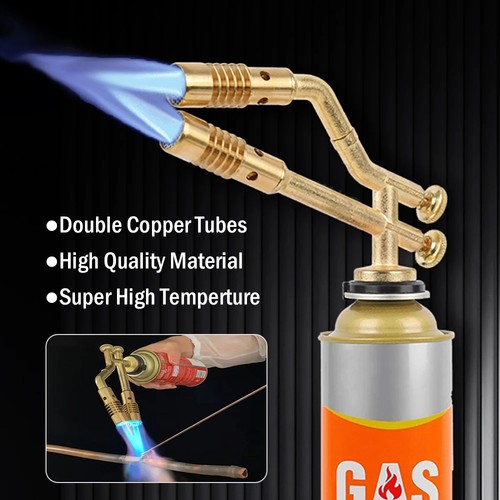Dual head gas torch adjustable - dual,