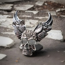 VTG NOS OUTLAWS ANGELS BIKER BADGE PIN, HOG, HARLEY, SUPPORT 81, 1%er, DILLIGAF.