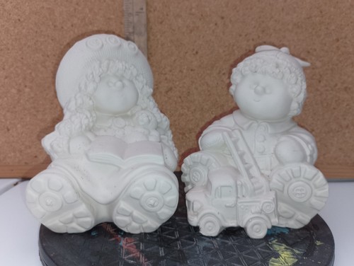 Unpainted ceramic bisque - unpainted,