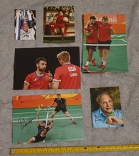 Used Joblot Of Signed Photos X 6