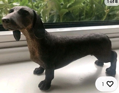 Dachshund sausage dog figurine - dachshund/sausage,