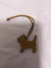 Radley Brown Dog Tags  New