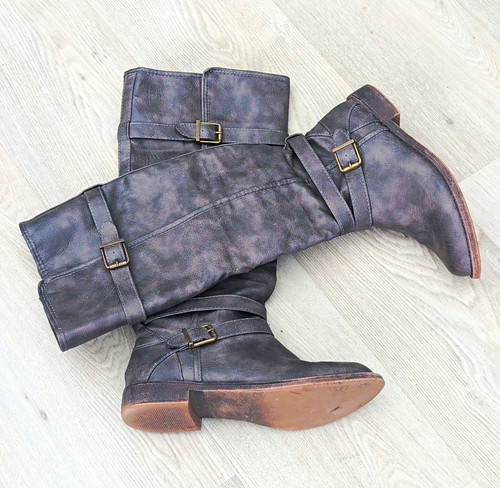 Justfab ride around grey brown - ride,
