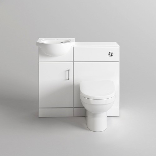 Vanity basin unit back wall - vanity,