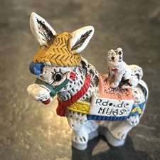 Vintage spanish ceramic - vintage, donkey