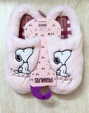 Snoopy Womens Faux Fur Slippers Size 7/8 ~Ultra Soft~ *Primark*-NEW