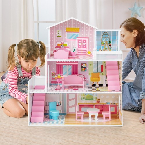 Wooden large pretend - wooden, dolls