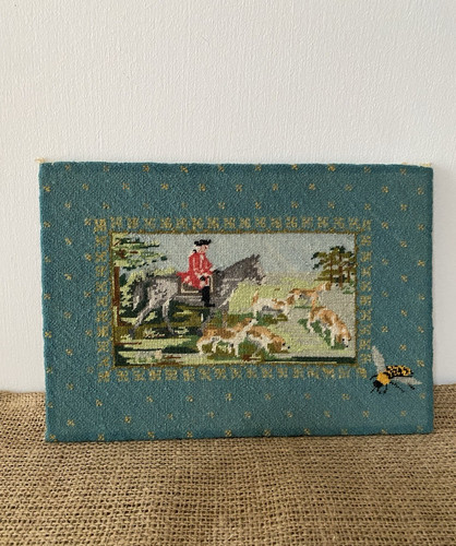 Vintage needlepoint tapestry - needlepoint,