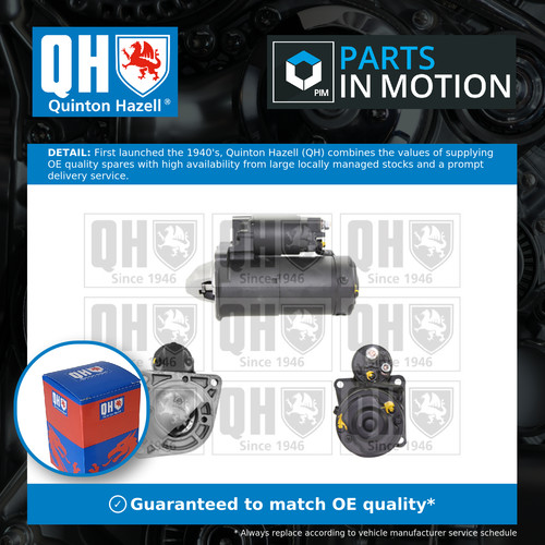 Starter motor fits - opel, vectra