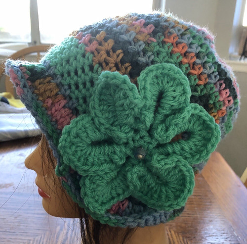 Jade green blue orangefall - green,