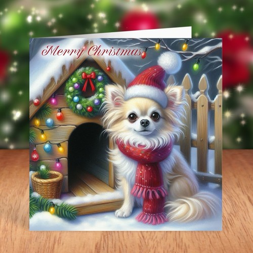 Chihuahua dog christmas - chihuahua,